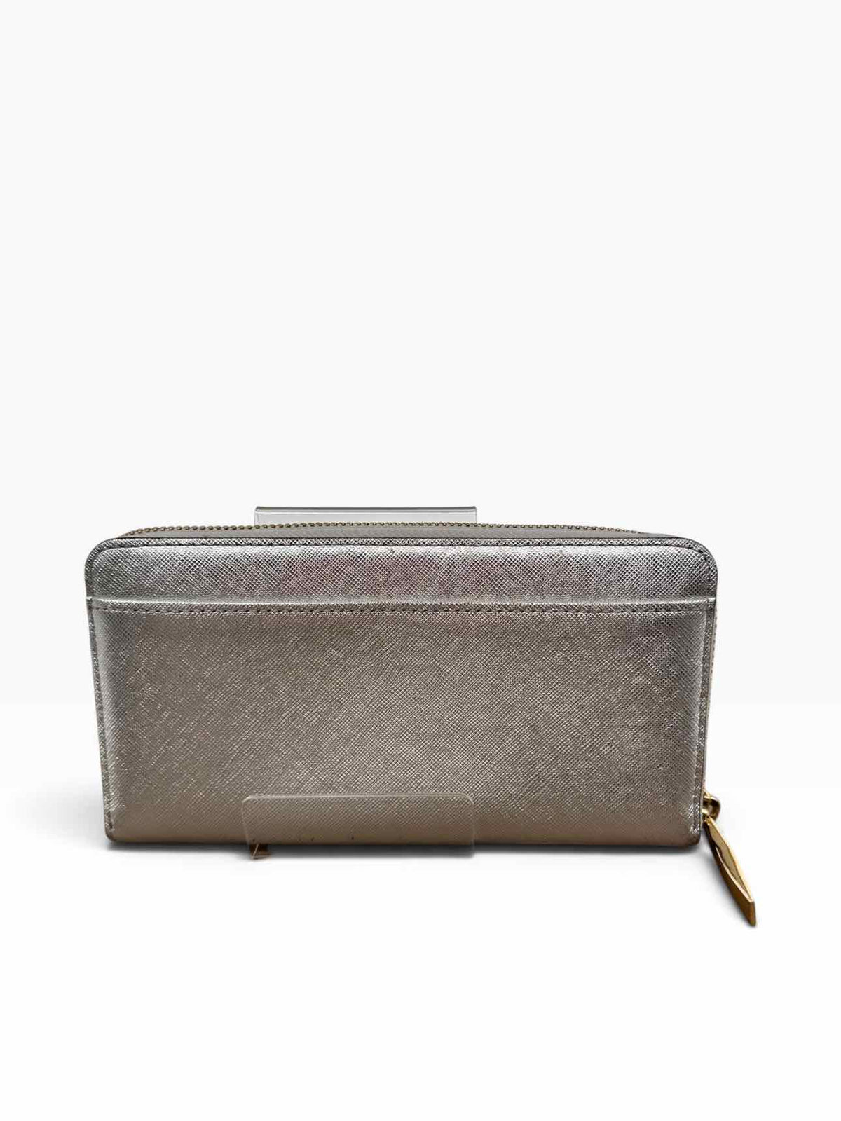Kate Spade Silver Zip Around Wallet