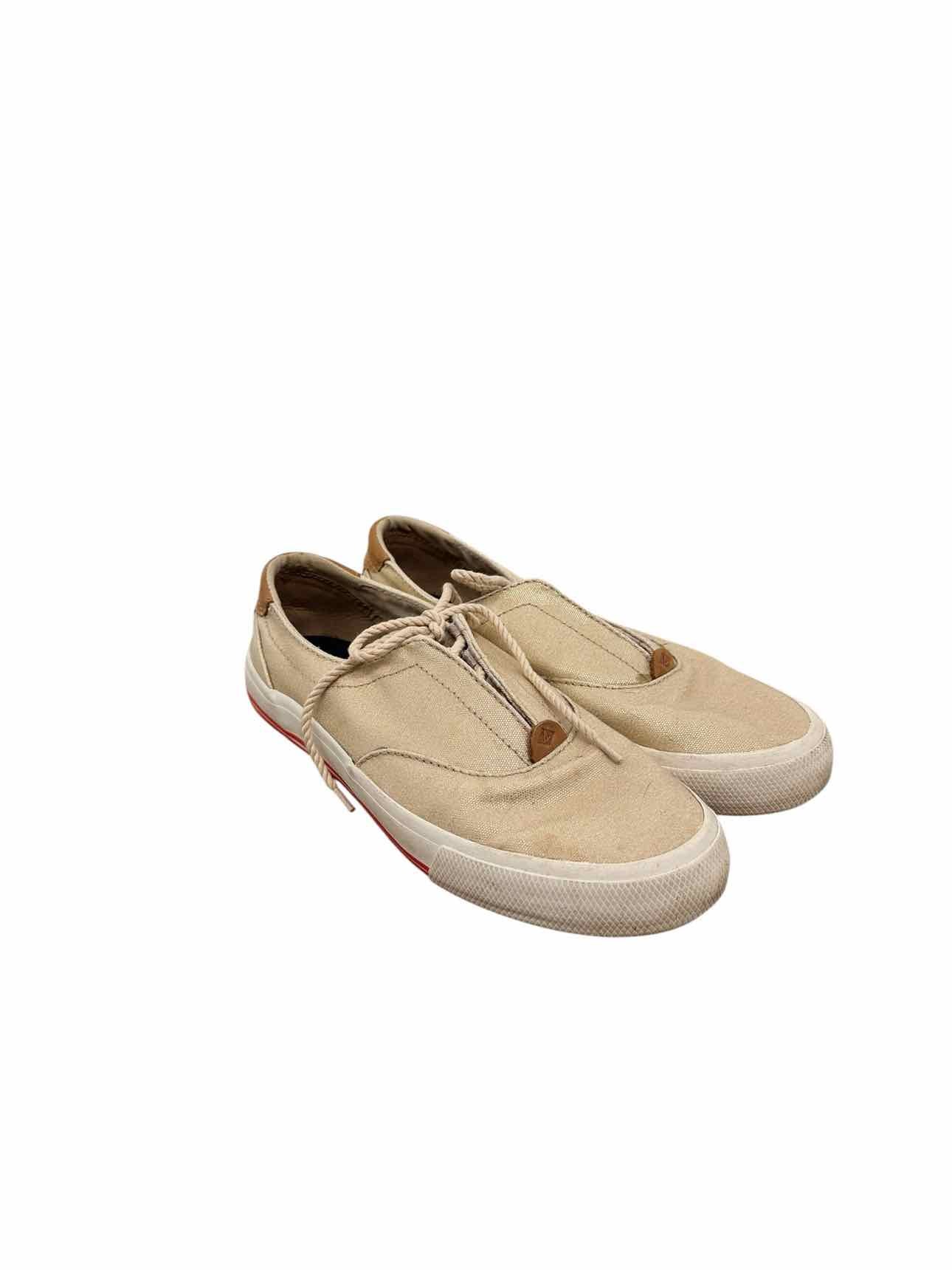 Sperry Crest Vibe Gold Sneakers Shoe Size 9