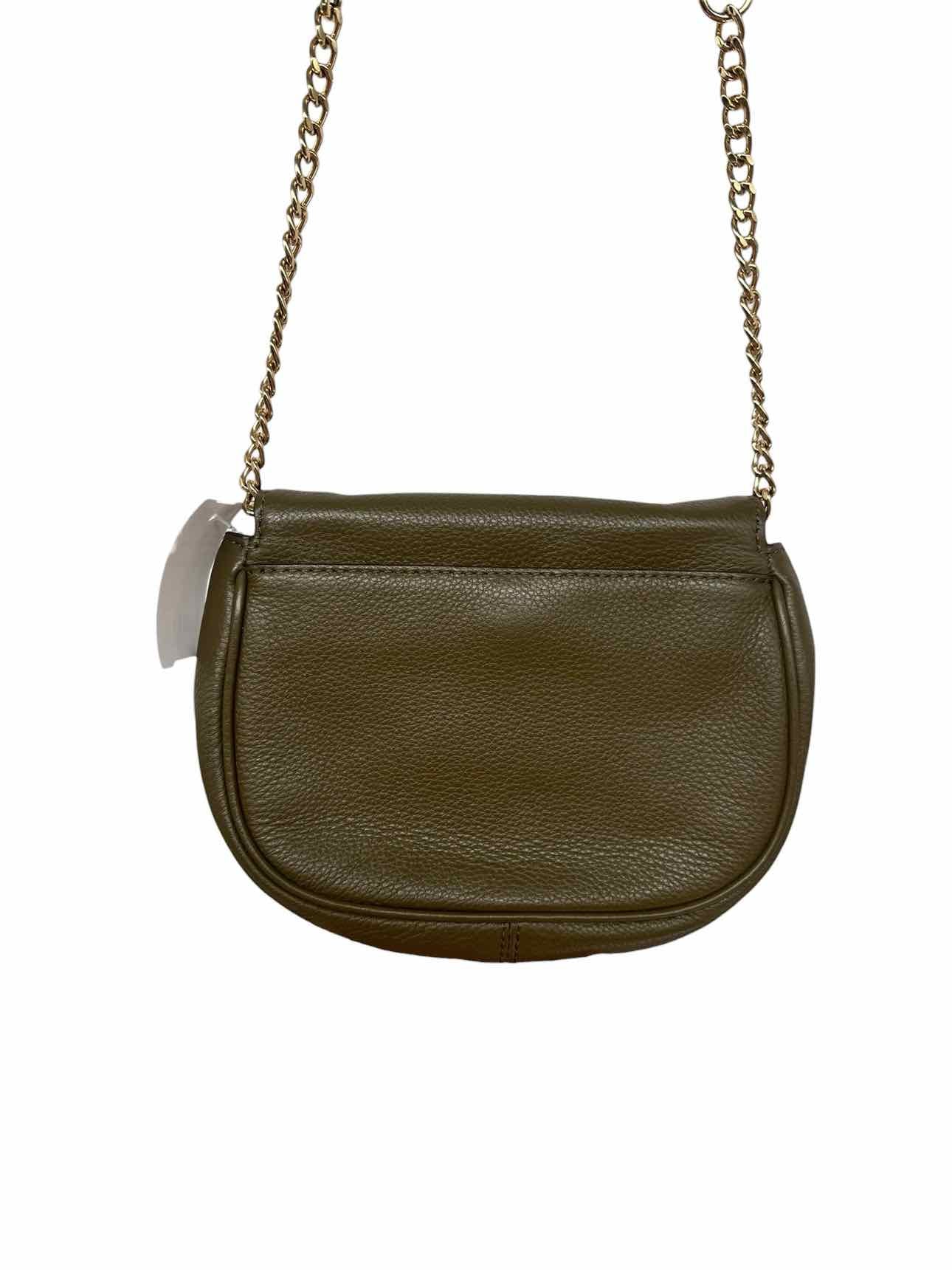 Michael Kors Olive Leather Crossbody