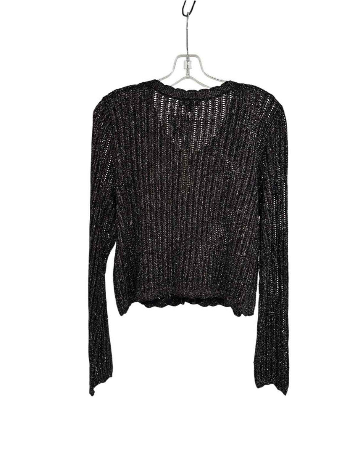 Coco +  Carmen Jodilyn Open Knit Cardigan Black Size S/M **NEW**
