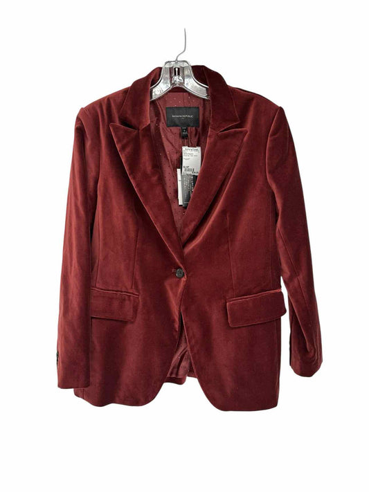 Banana Republic Burgundy Size 6P Blazer **NEW**