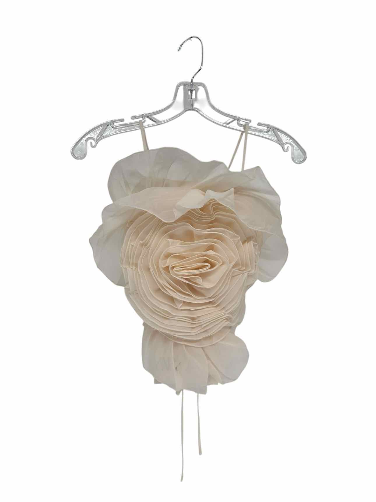 Zara Cream Size M Sleeveless Top **NEW**