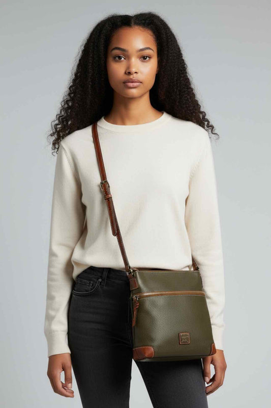 Dooney & Bourke Pebbled Grain Crossbody Green