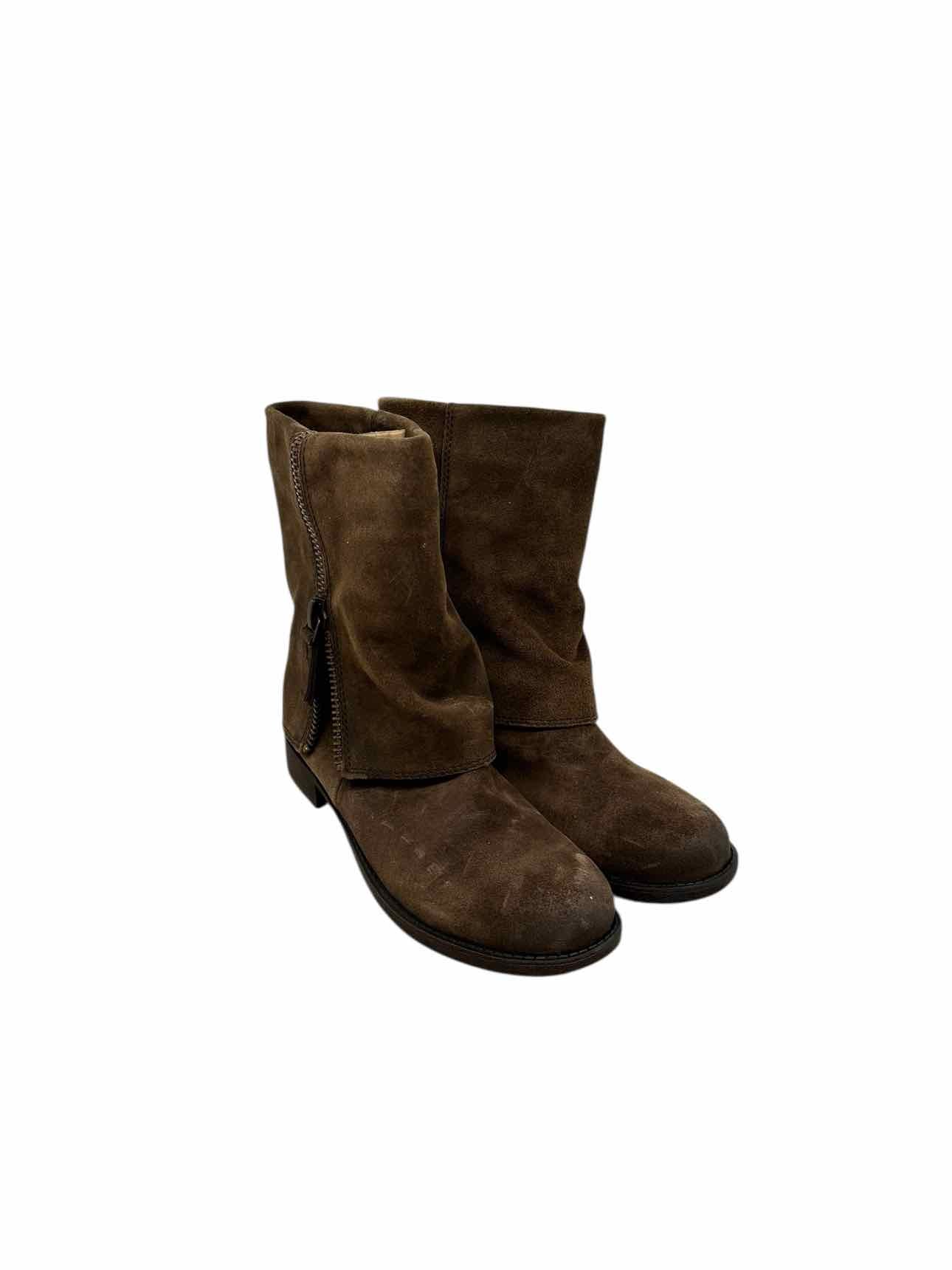 Nine West Thomasina Brown Boots Shoe Size 8 **NEW**