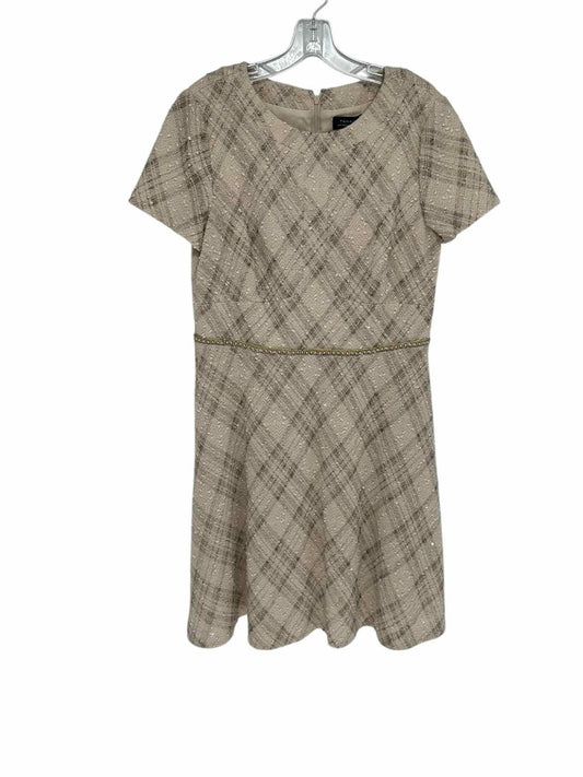 Tahari Beige Size 12 Dress