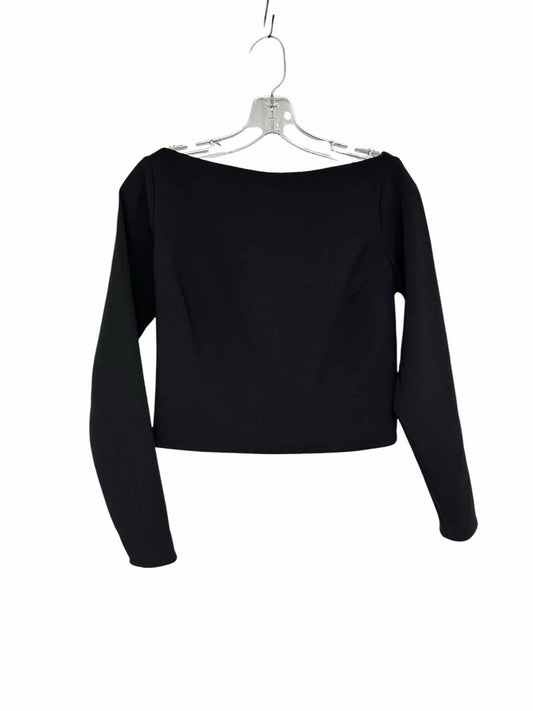 Zara Black 3/4 Sleeve Top  Size M