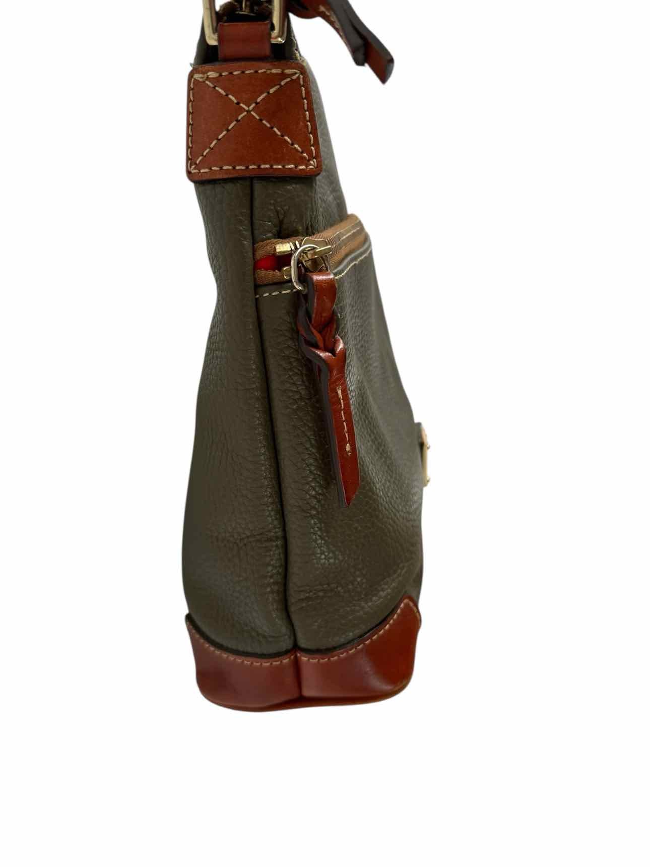 Dooney & Bourke Pebbled Grain Crossbody Green