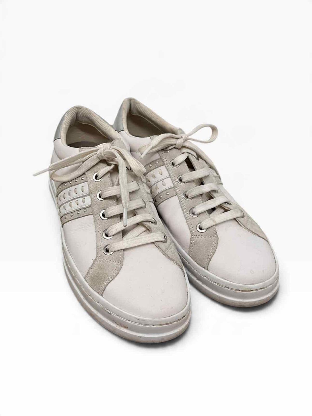 Goex D Pontoise White Shoe Size 8 Sneakers