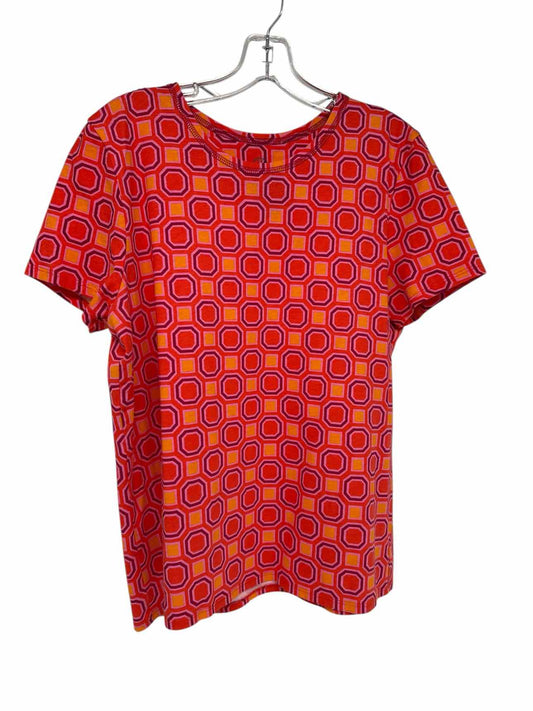 Tory Burch Louis T-Shirt Orange Size L
