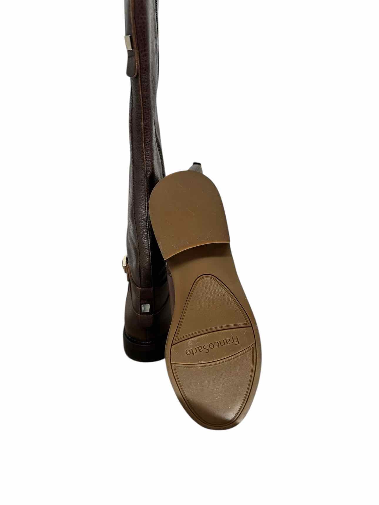Franco Sorto Haylie Tall Boot Brown Shoe Size 8 **NEW**