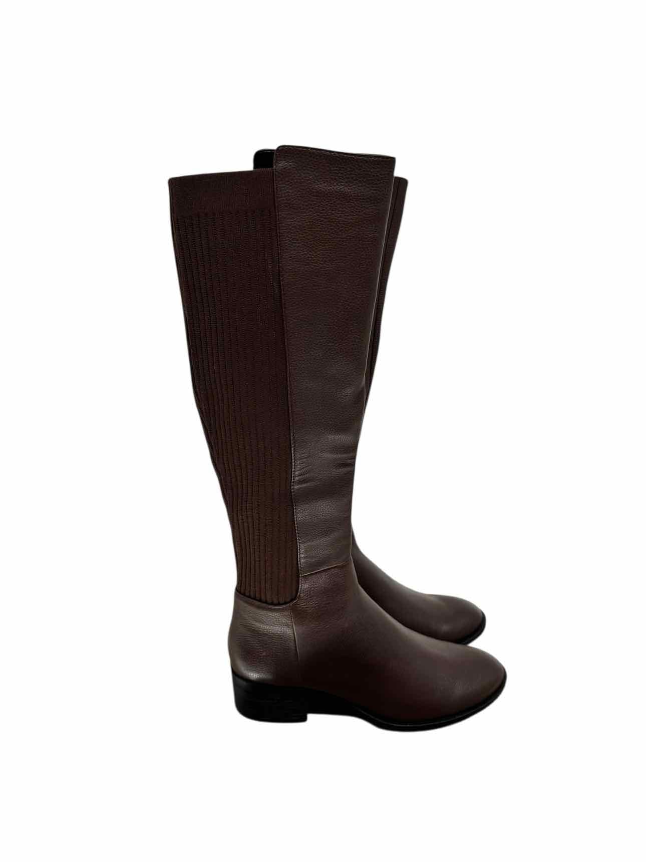 Kenneth Cole Levon Tall Boot Brown Shoe Size 8  **NEW**
