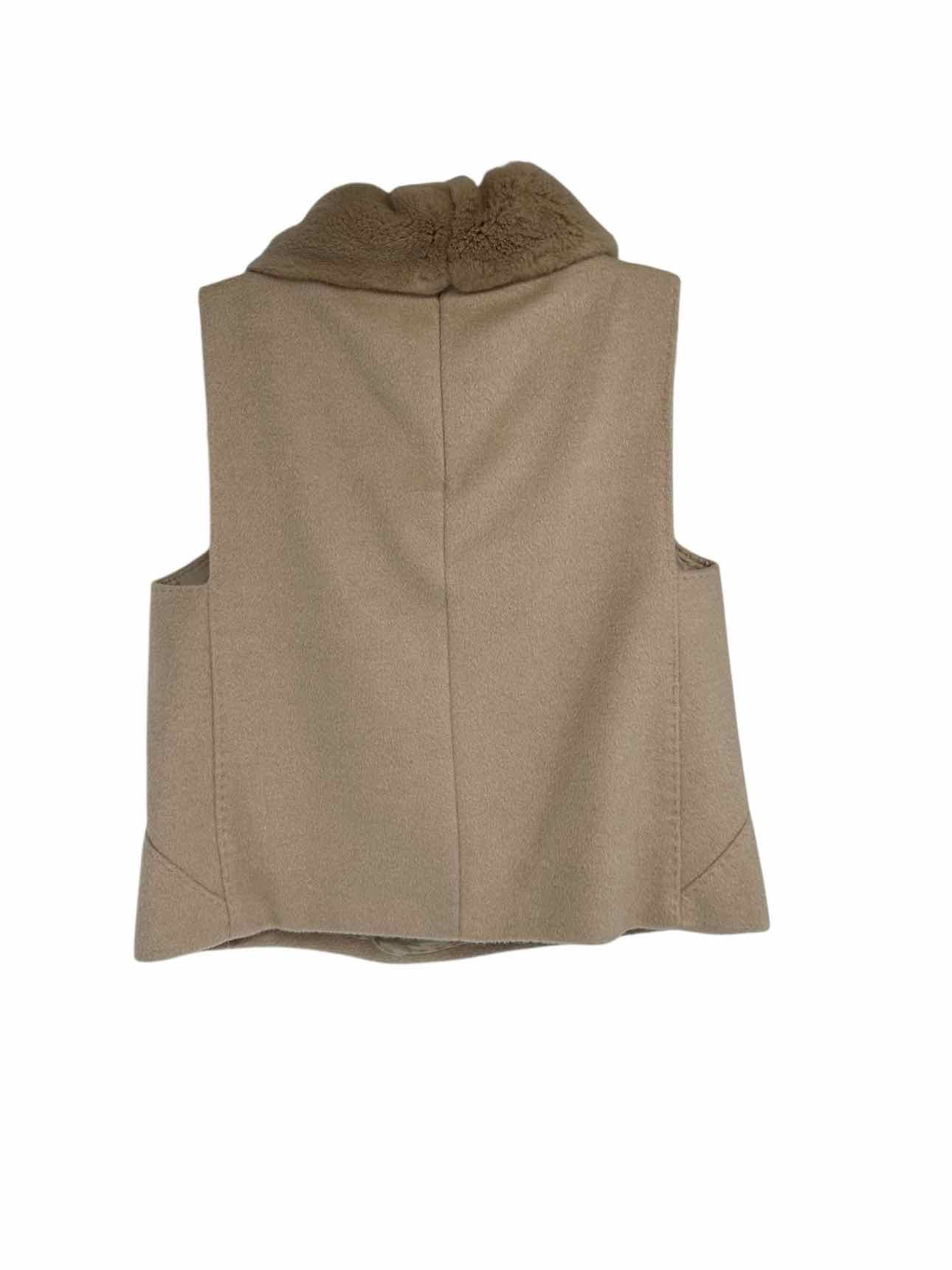 Pianoforte di MaxMara Beige Size 6 Sleeveless Top