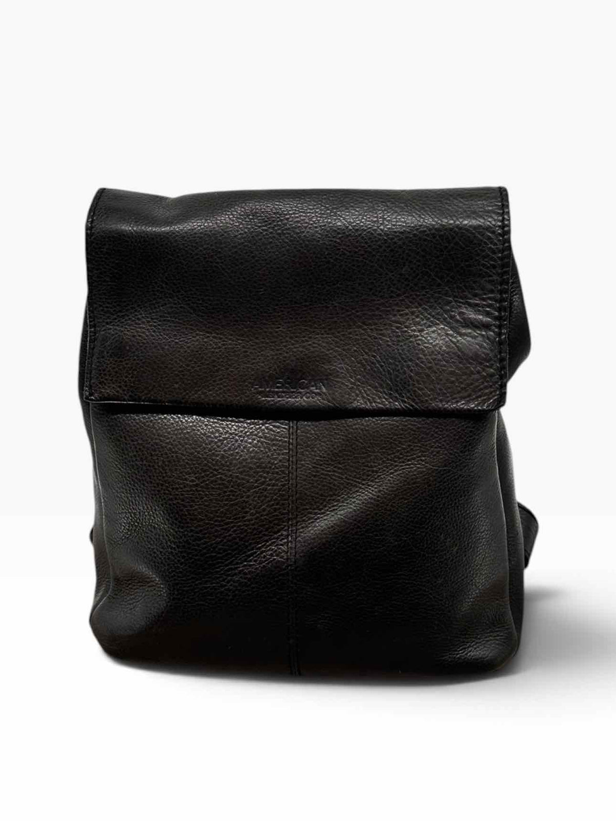 American Leather Company Black Liberty Backpack
