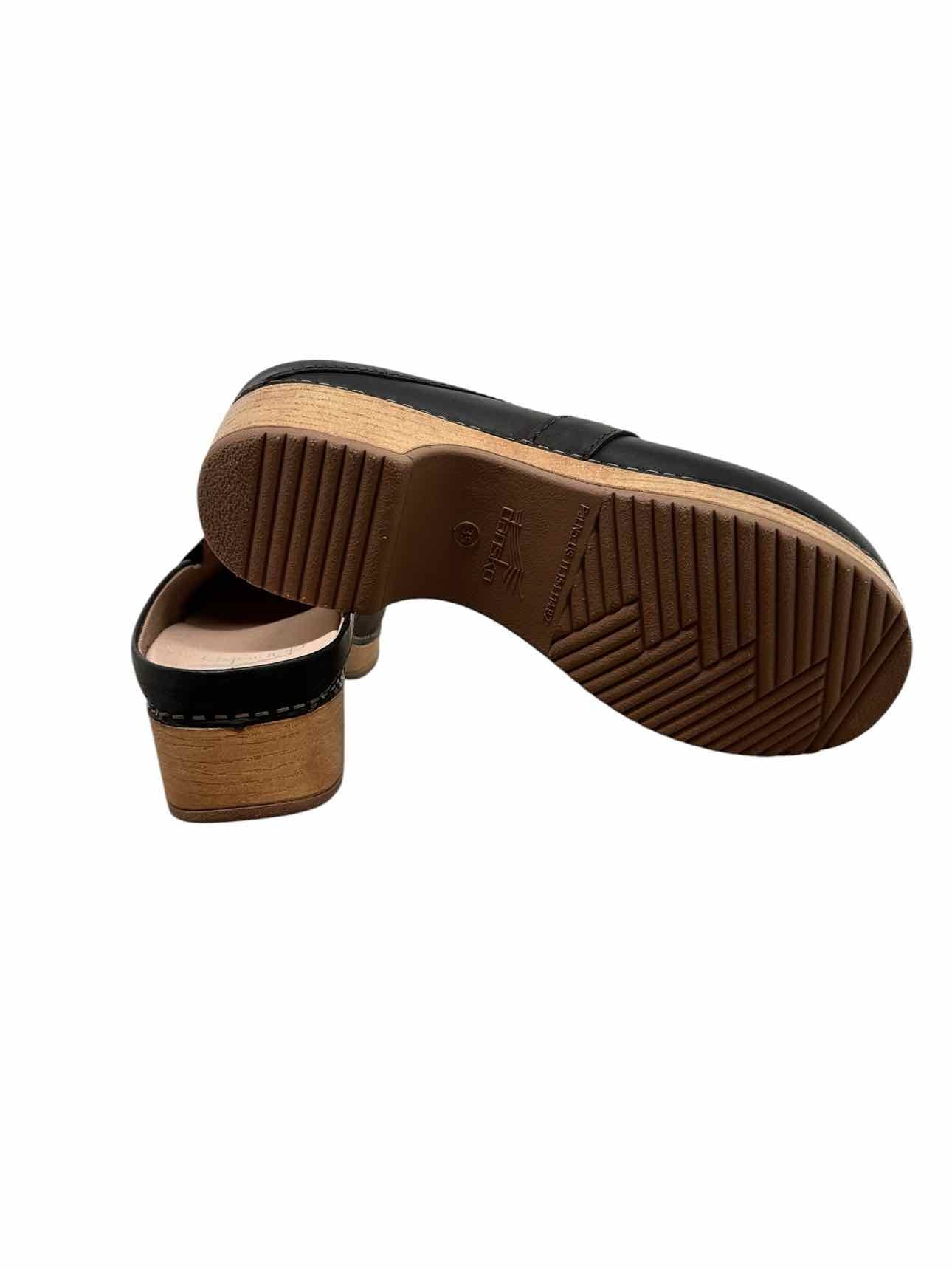 Dansko Black Penny Loafer Clogs Shoe Size 8.5/9  **NEW**