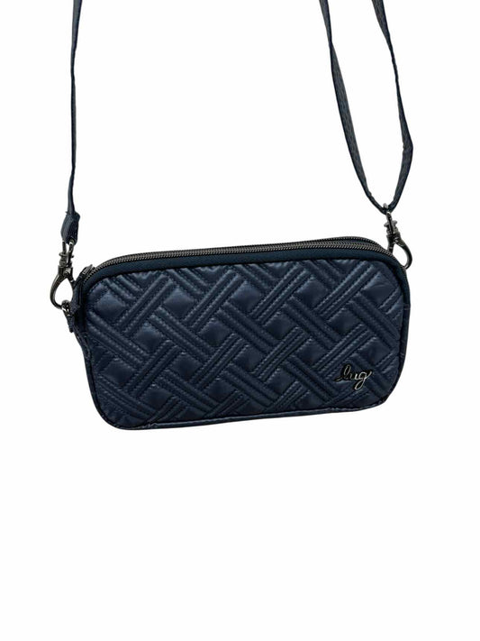 Lug Blue Nylon Crossbody