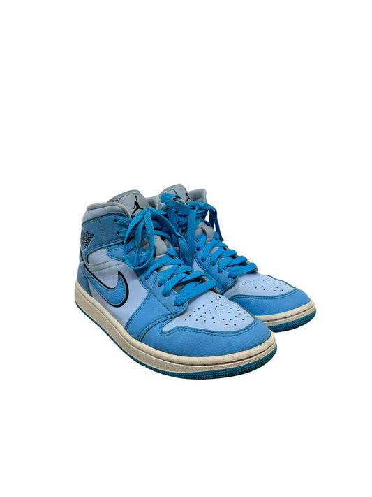 Nike Air Jordan 1 Mid SE in Ice Blue Shoe Size 8