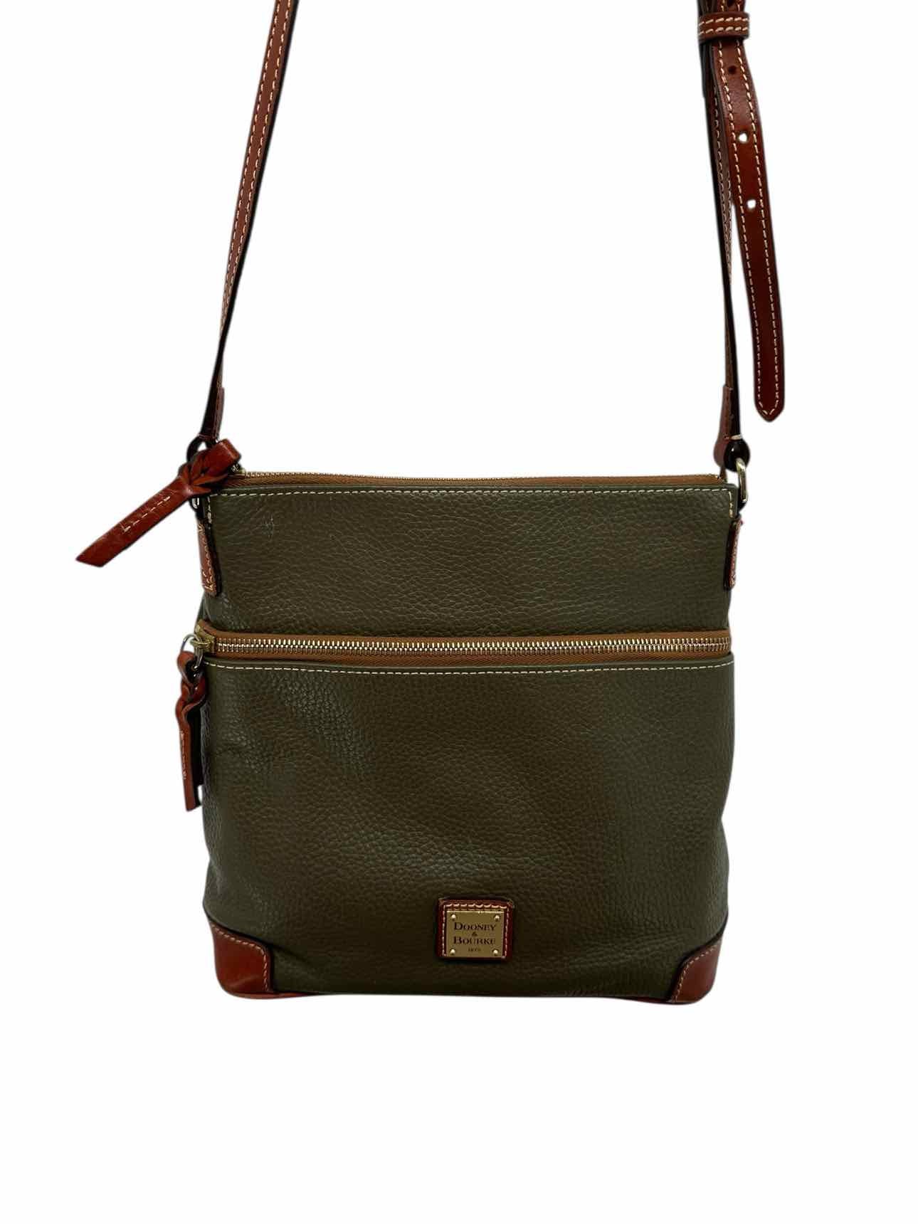 Dooney & Bourke Pebbled Grain Crossbody Green