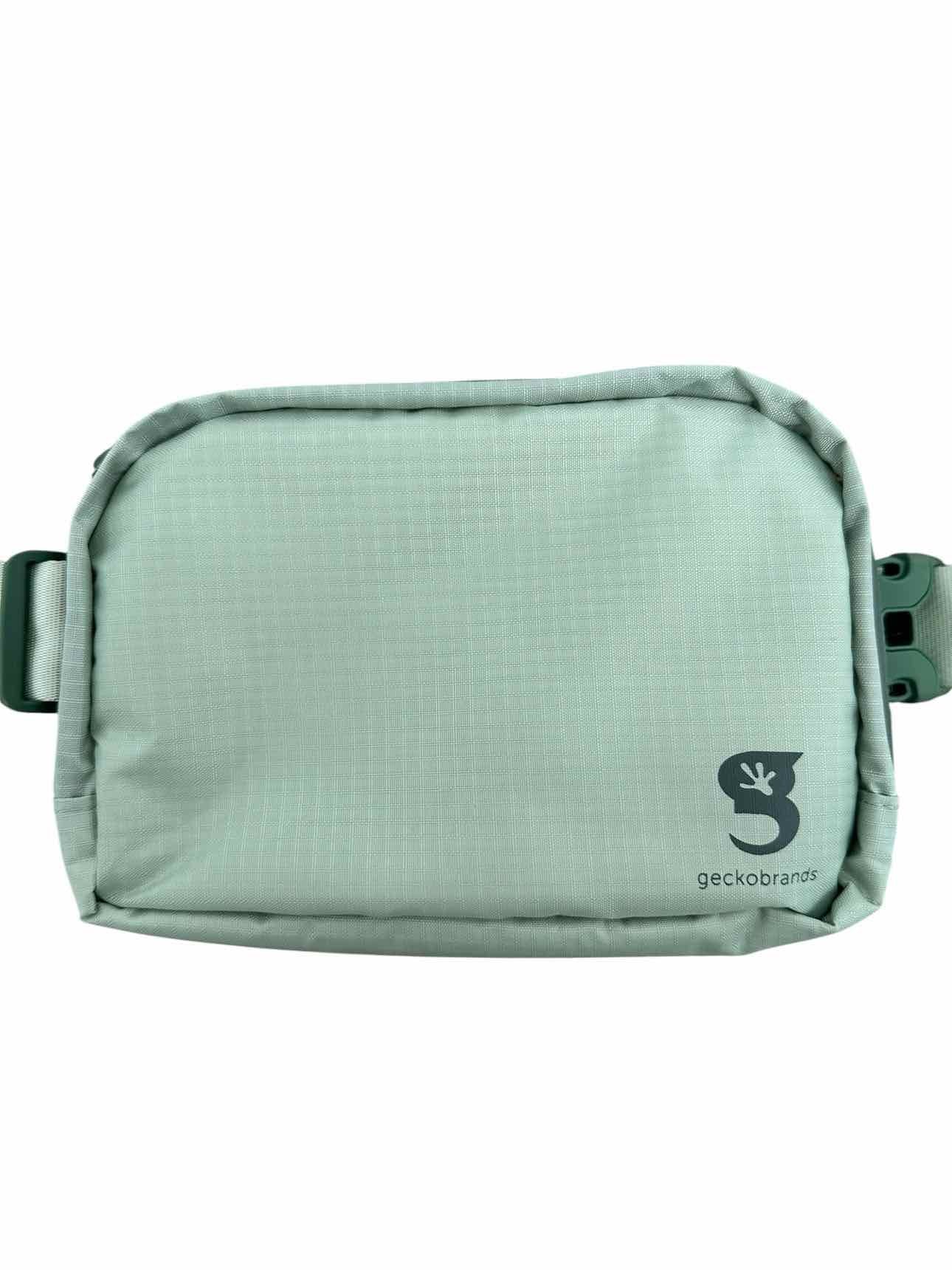 Geckobrands Mint Nylon Crossbody