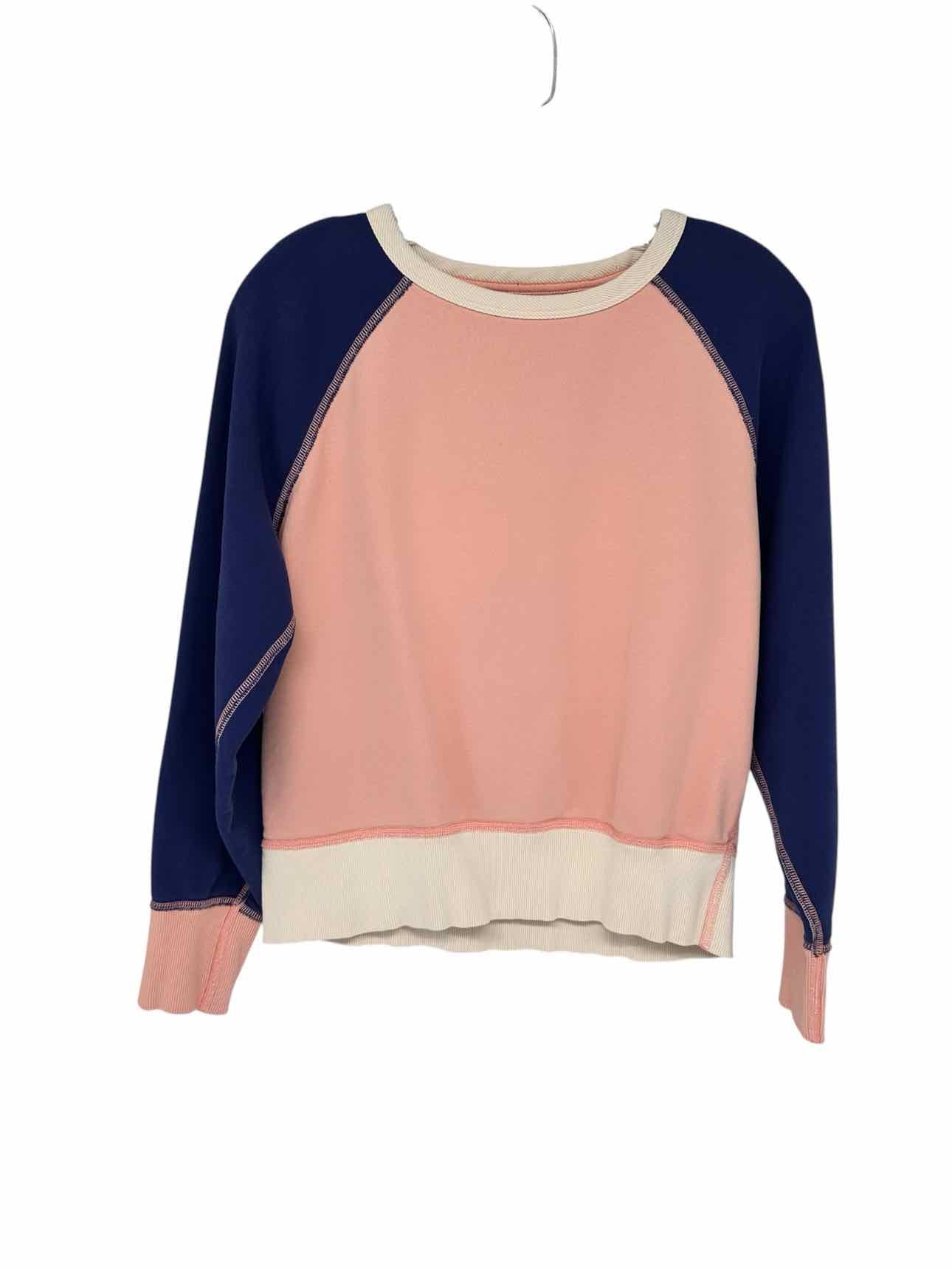 Rag & Bone Colorblock Raglan Crewneck Sweatshirt Size XS