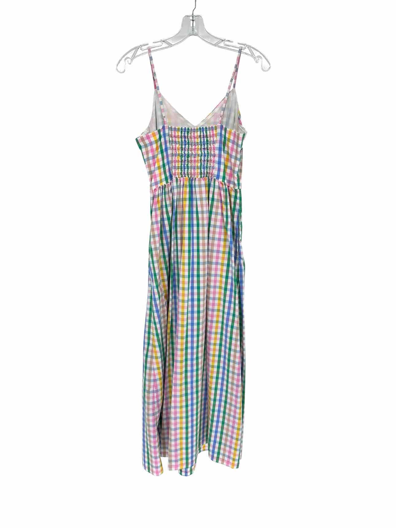 J. Crew Multi-Color Midi Dress Size 2