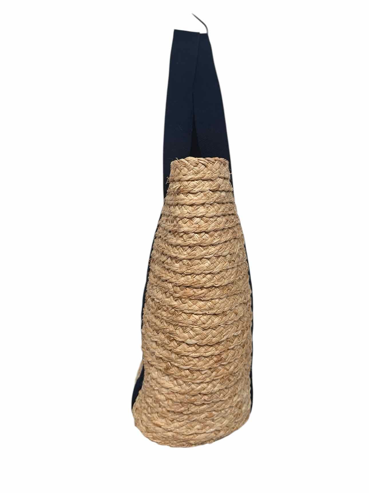 J. Crew Tan Straw Beach Bag