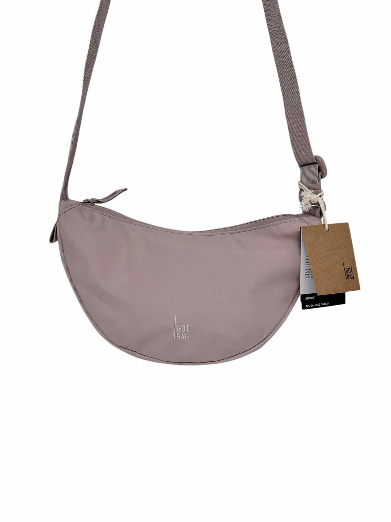Got Bag Beige Moon Bag Small Nylon Crossbody **NEW**