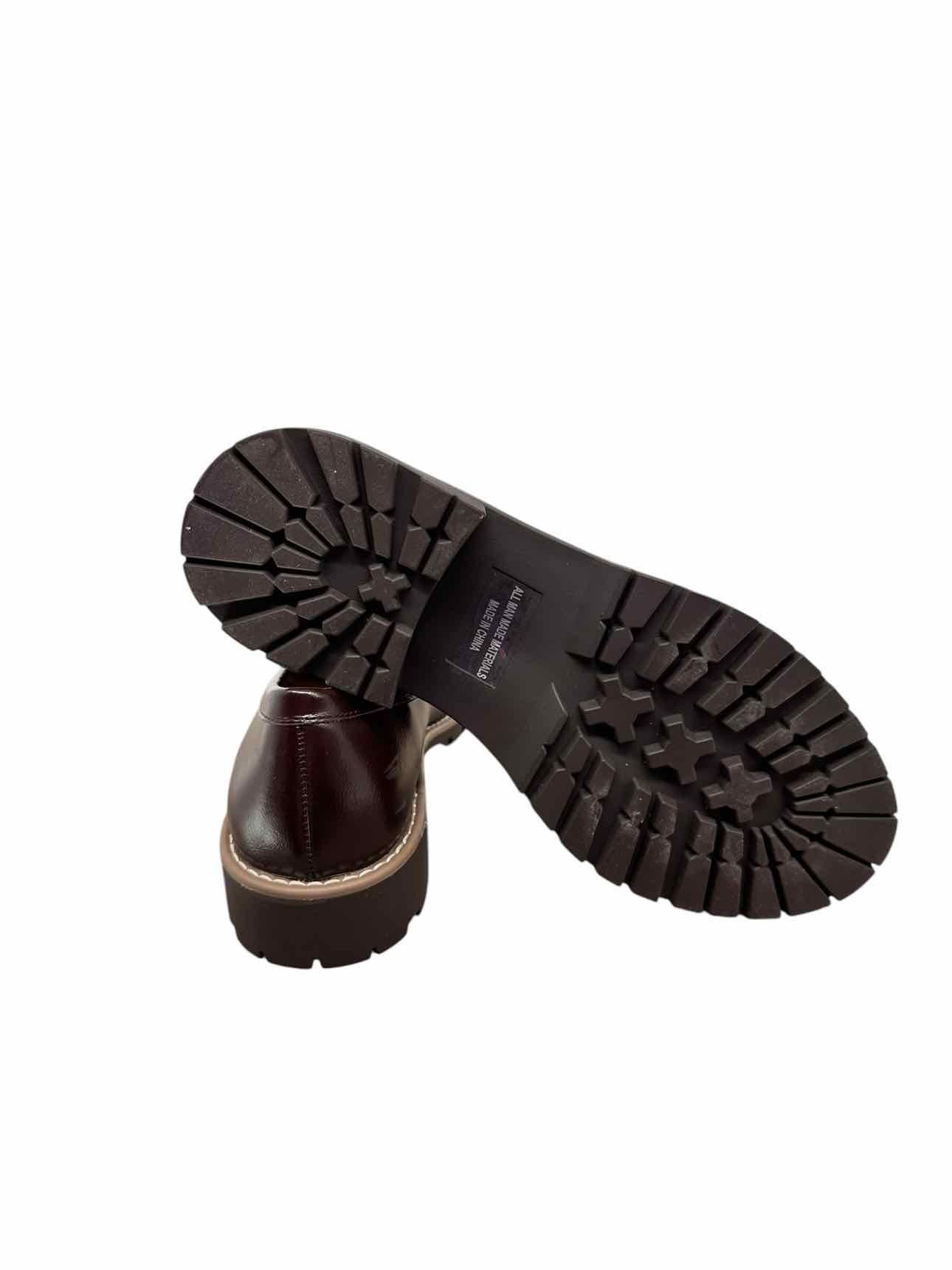 Dolce Vita Burgundy Celeste Loafer Shoe Size 6