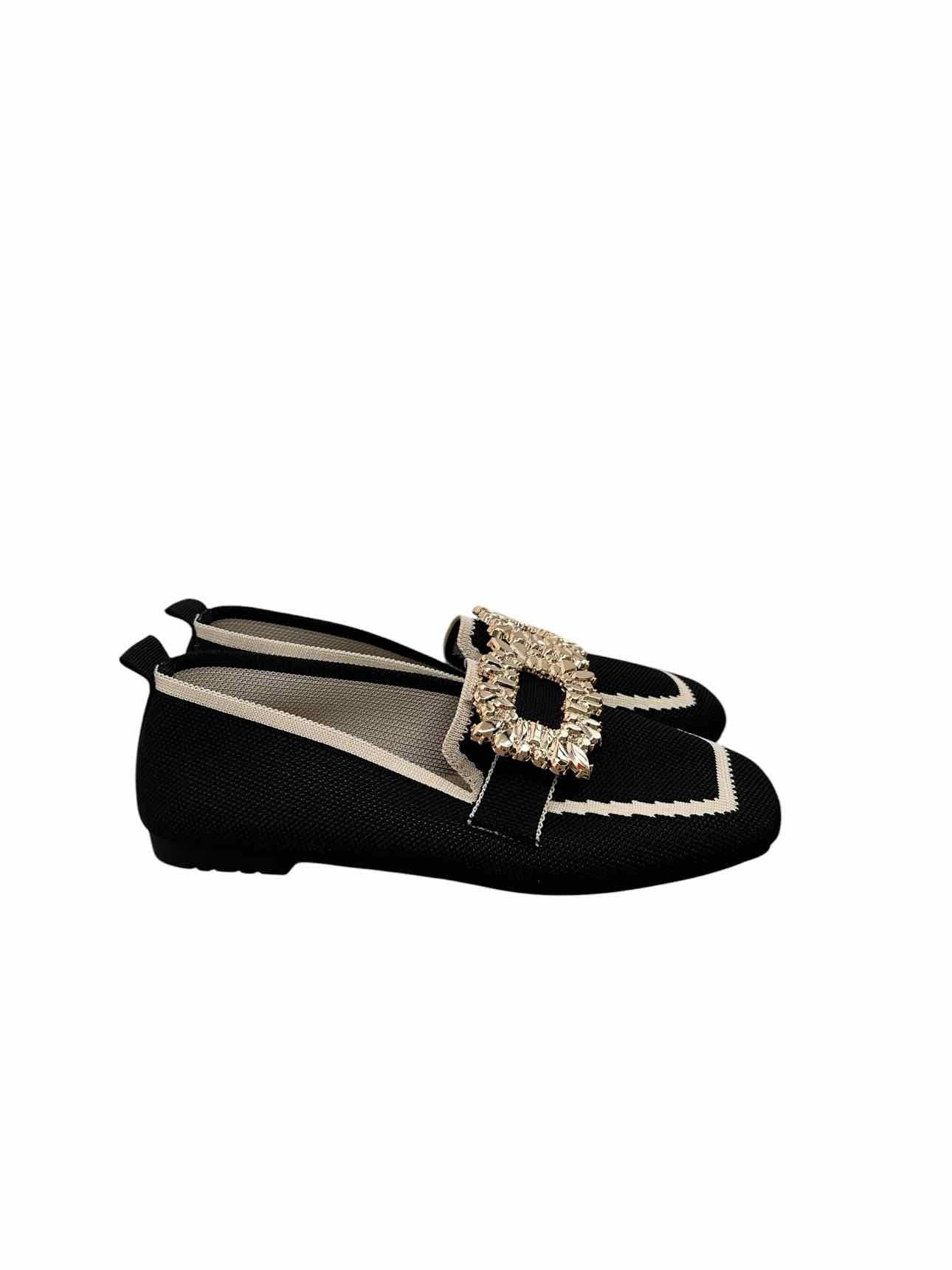 Black Shoe Size 7.5 Loafers **NEW**
