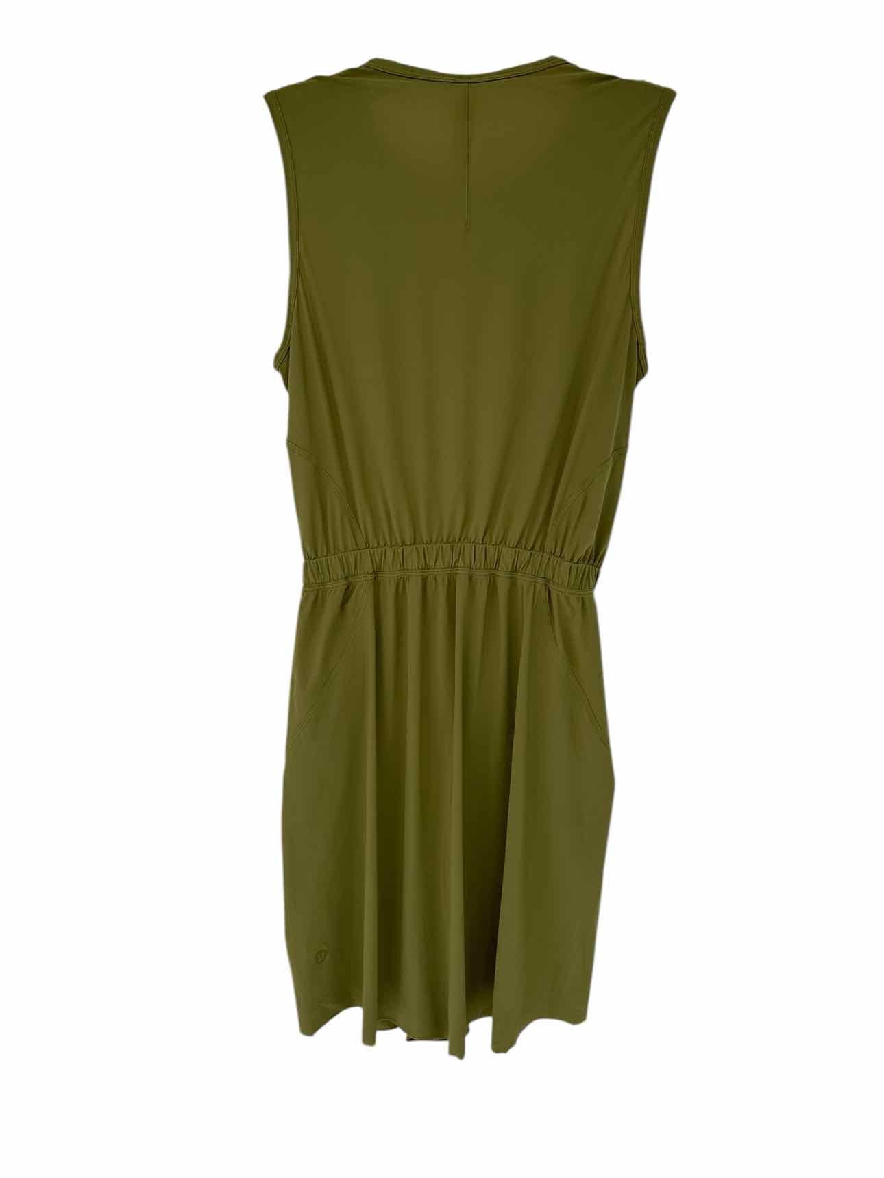 Lululemon Green High-Neck Dress Size 2