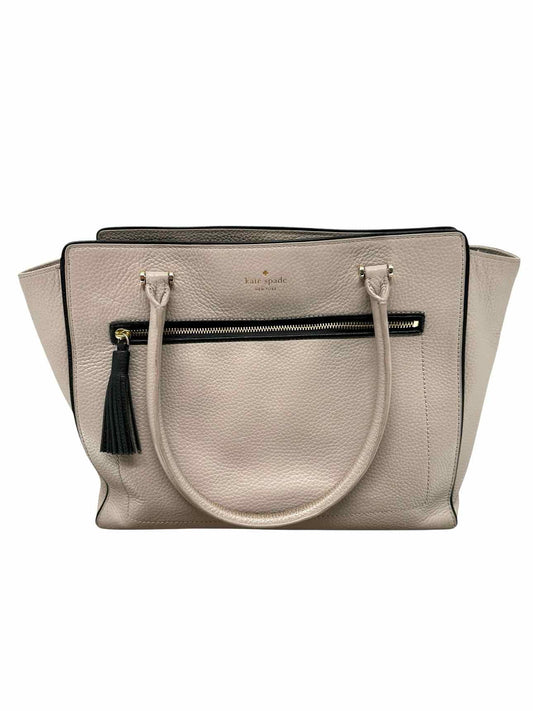 Kate Spade Taupe Chester Street Allyn Leather Tote