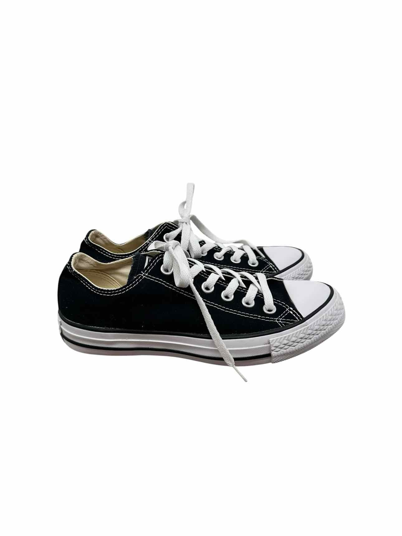 Converse All Star Ox Black Sneakers Shoe Size 7