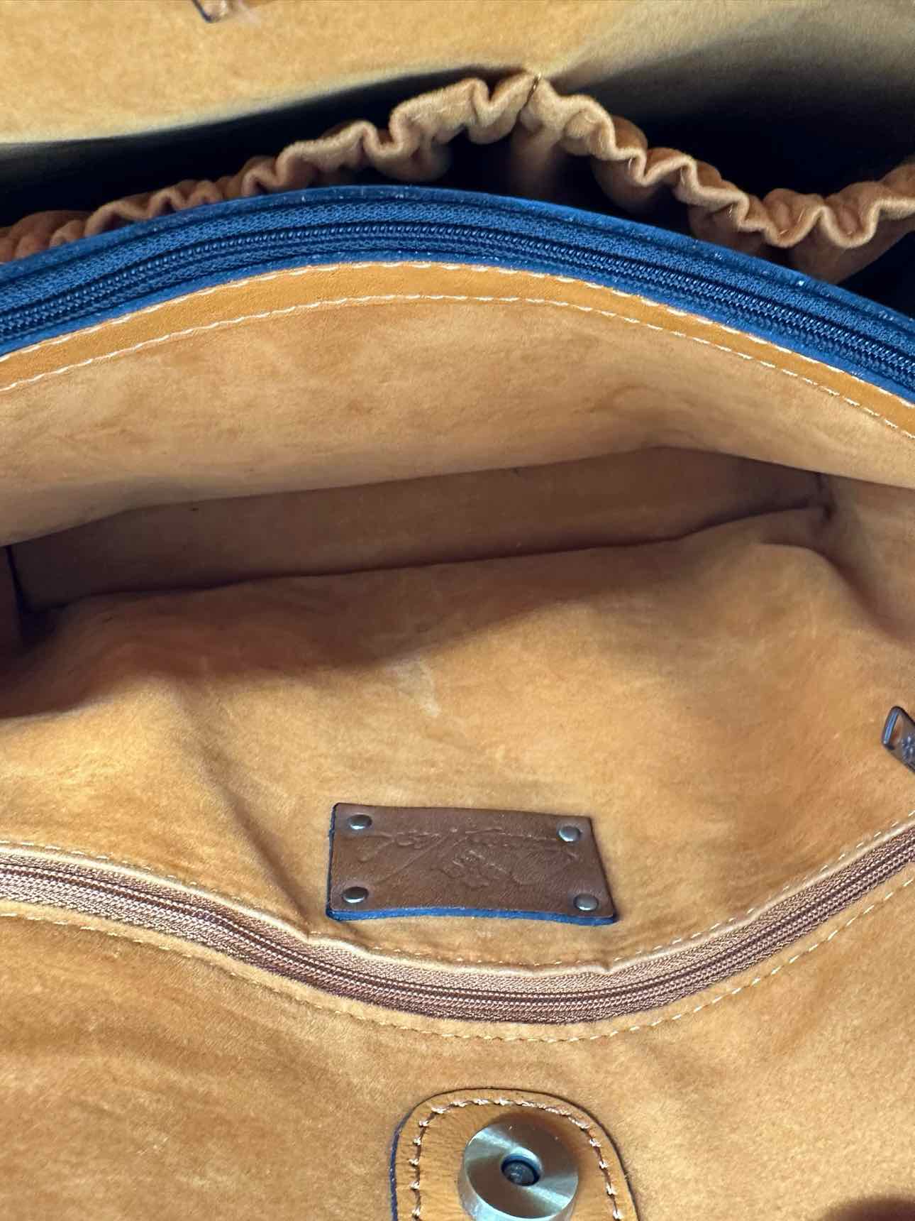 Patricia Nash Orange Leather Tote