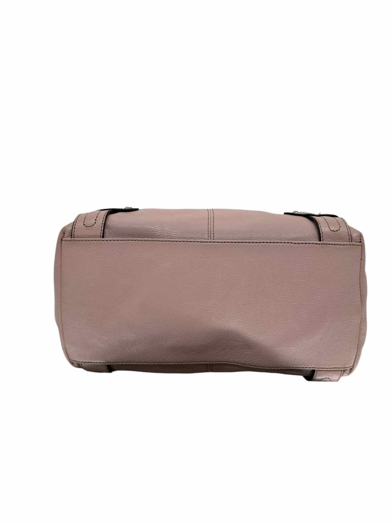 Tignanello Pink Leather Satchel