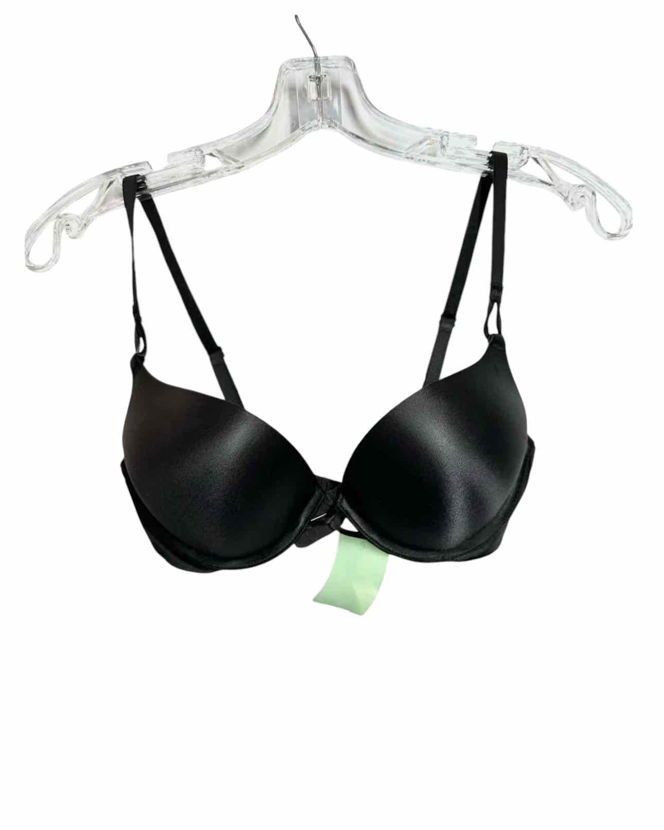 Victoria's Secret Black Plunge Padded Bra SIZE 34B