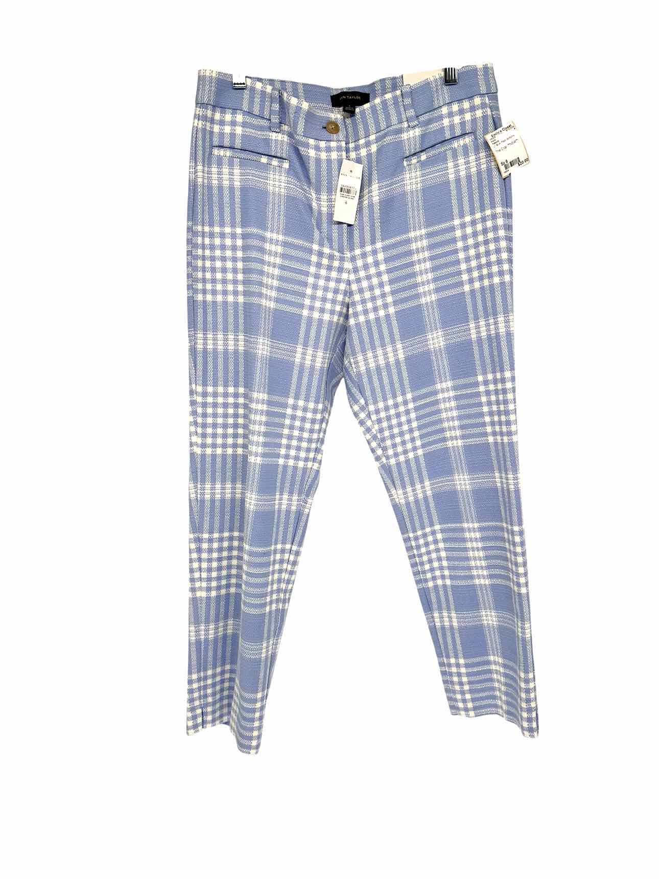 Talbots Lt. Blue Size 6 Pants **NEW**