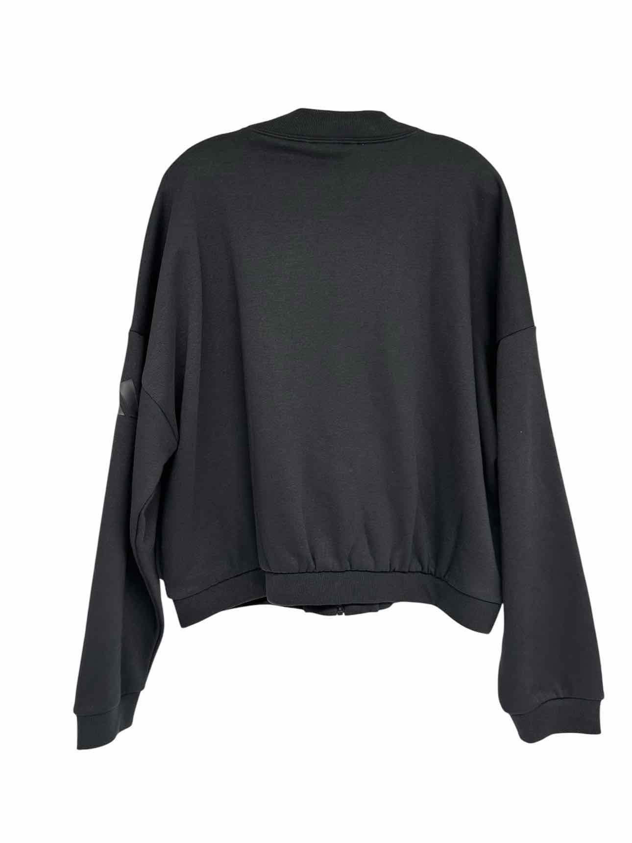 Adidas Black Size L Essential Contemporary Bomber Jacket  **NEW**