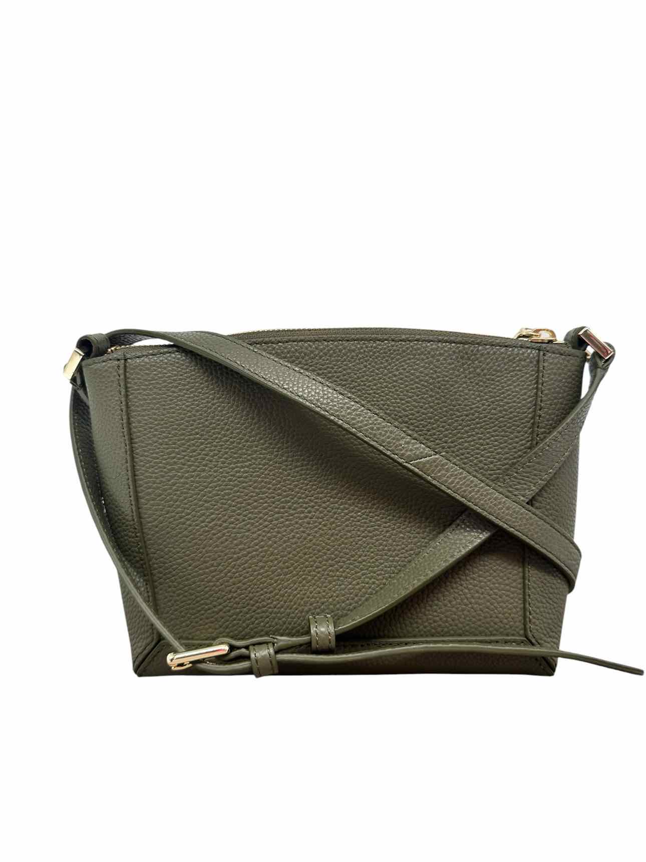 Talbots Olive Leather Crossbody