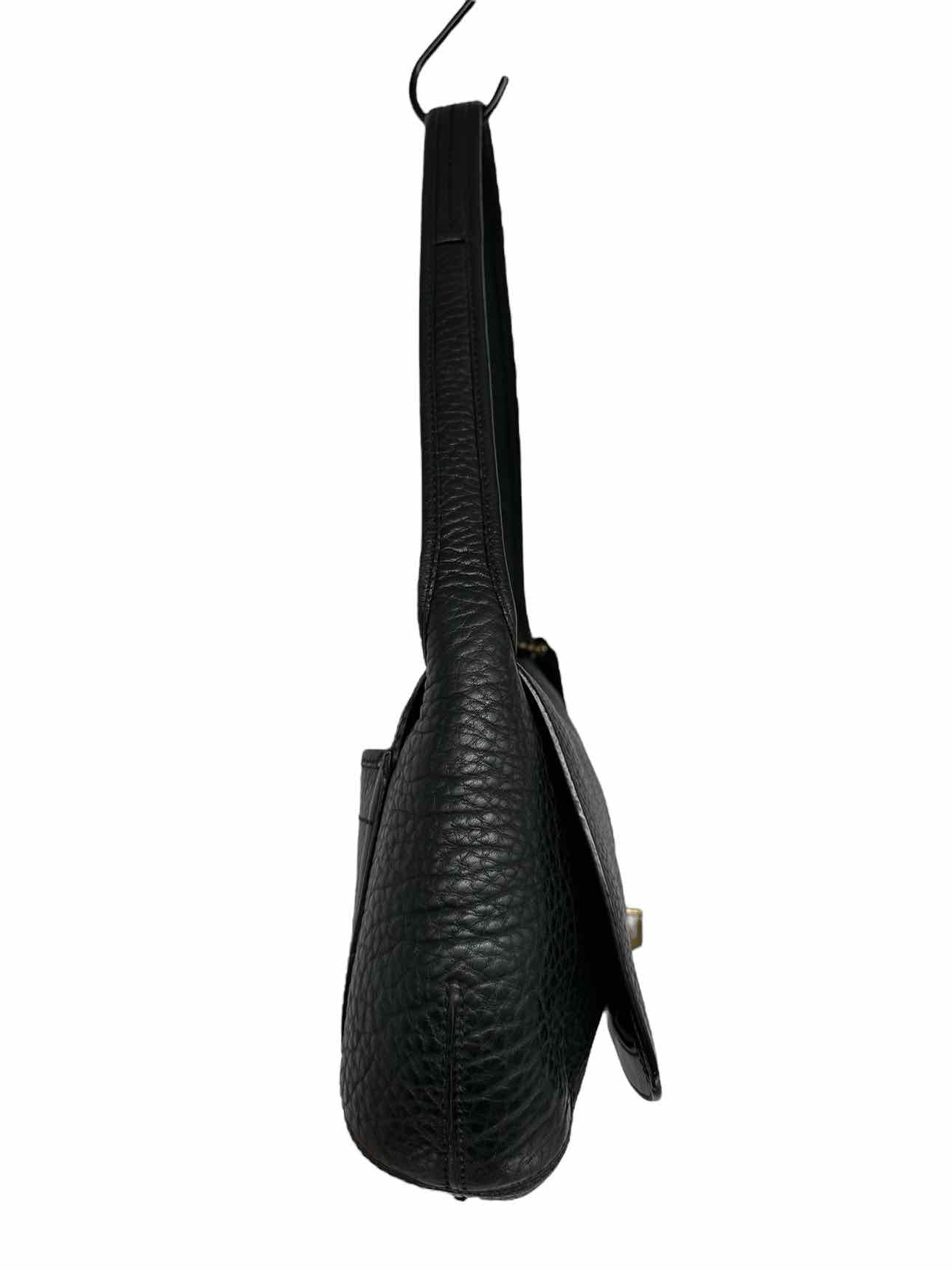 Coach Black Leather Ergo Shoulder Bag