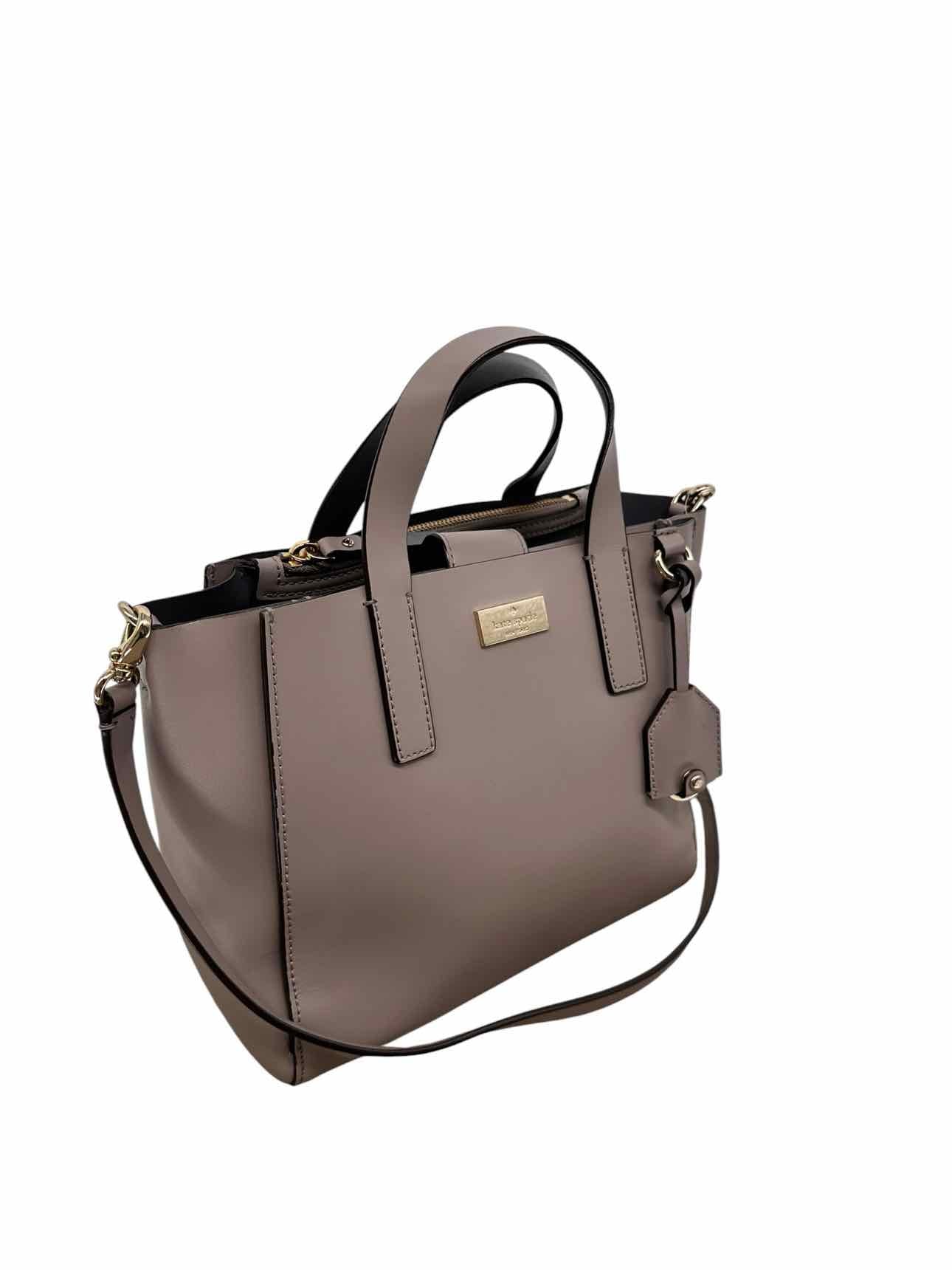 Kate Spade Putnam Drive Nelle Gray Leather Tote