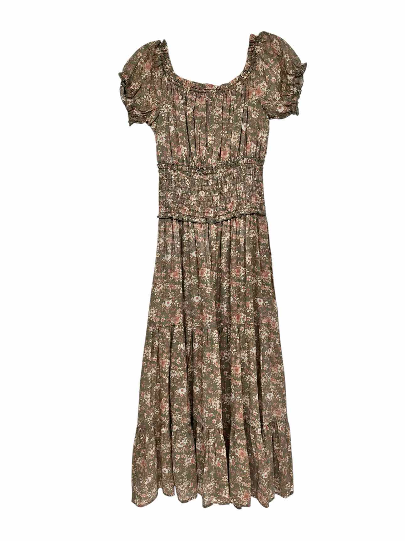 Trixxi Green Midi Dress Size S