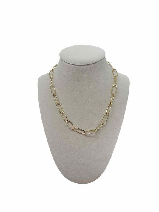VB & Co. Gold Filled Paperclip Chain Necklace