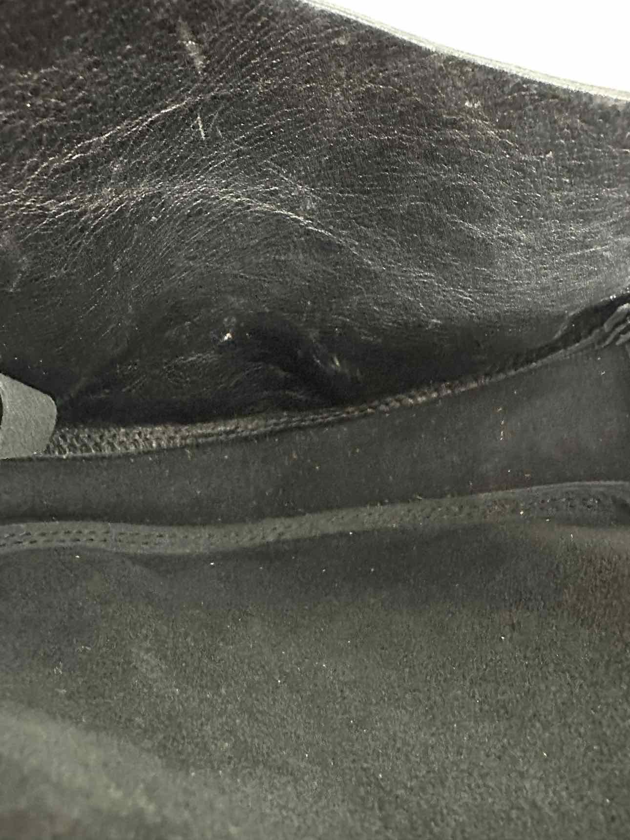 Portland Leather Goods Empire Circle Black Leather Crossbody