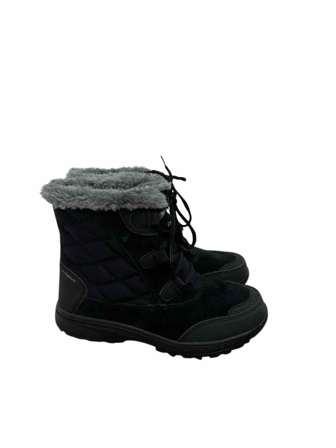 Columbia Black Ice Maiden Shorty Boots Shoe Size 7.5