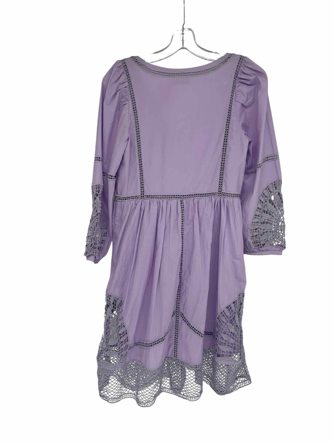 Vineyard Vines Open Stitch  Eyelet Inset in Iris Dress Size XXS **NEW**