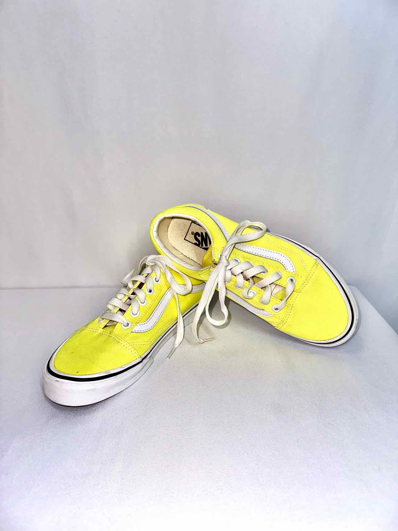 Vans Yellow Shoe Size 7.5 Sneakers