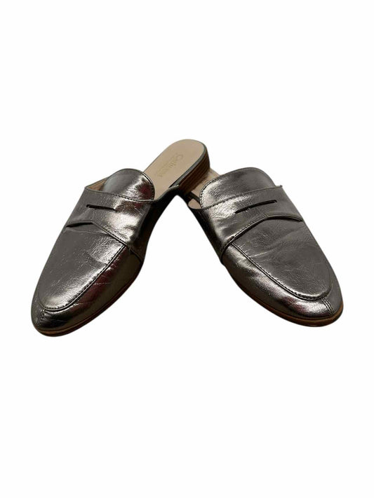 Catherine Malandrino Pewter Shoe Loafer Mule Size 8 **NEW**