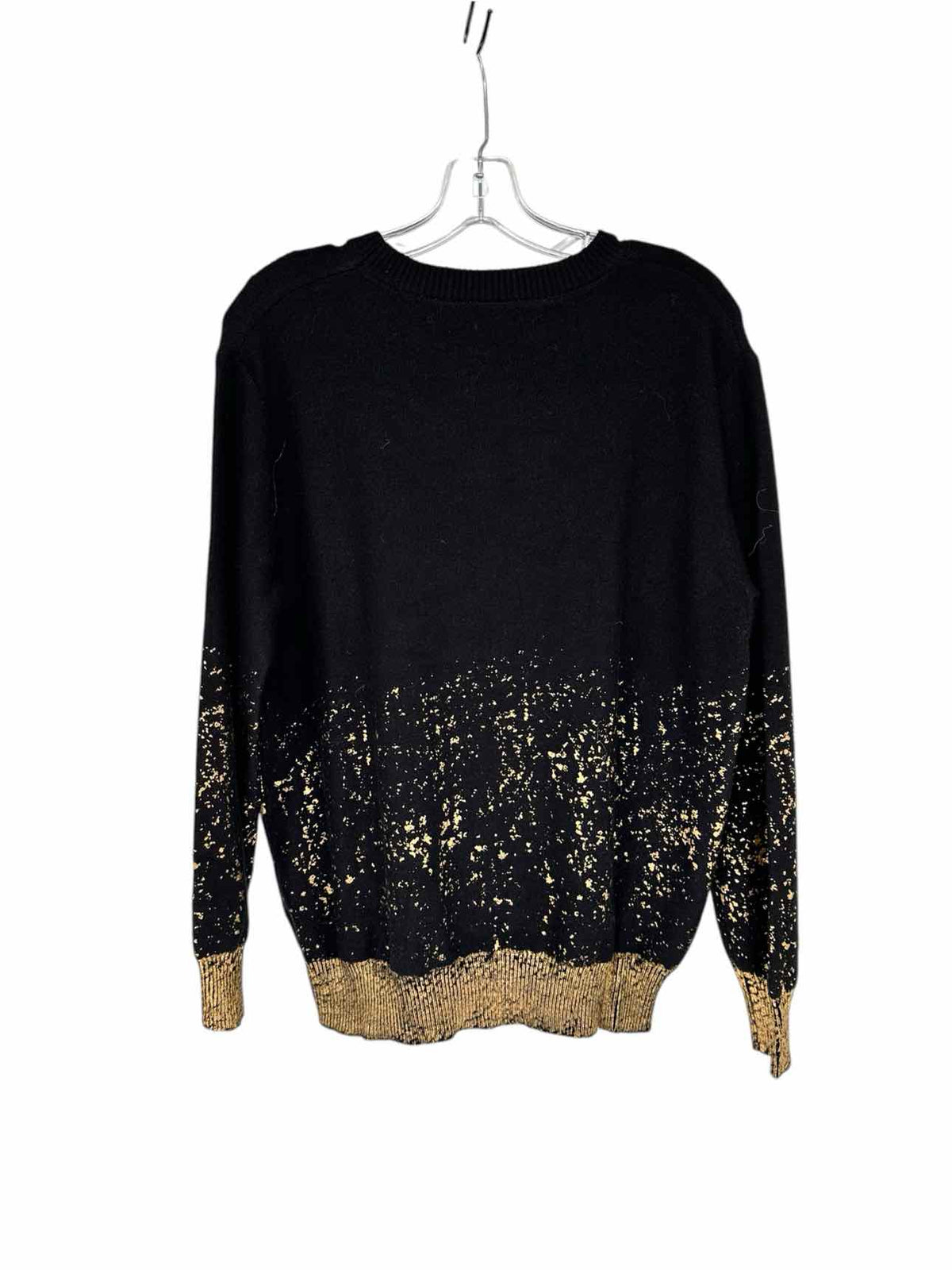 Coco +  Carmen Tinlee Sweater w/ Metallic Splatter Size S/M **NEW**
