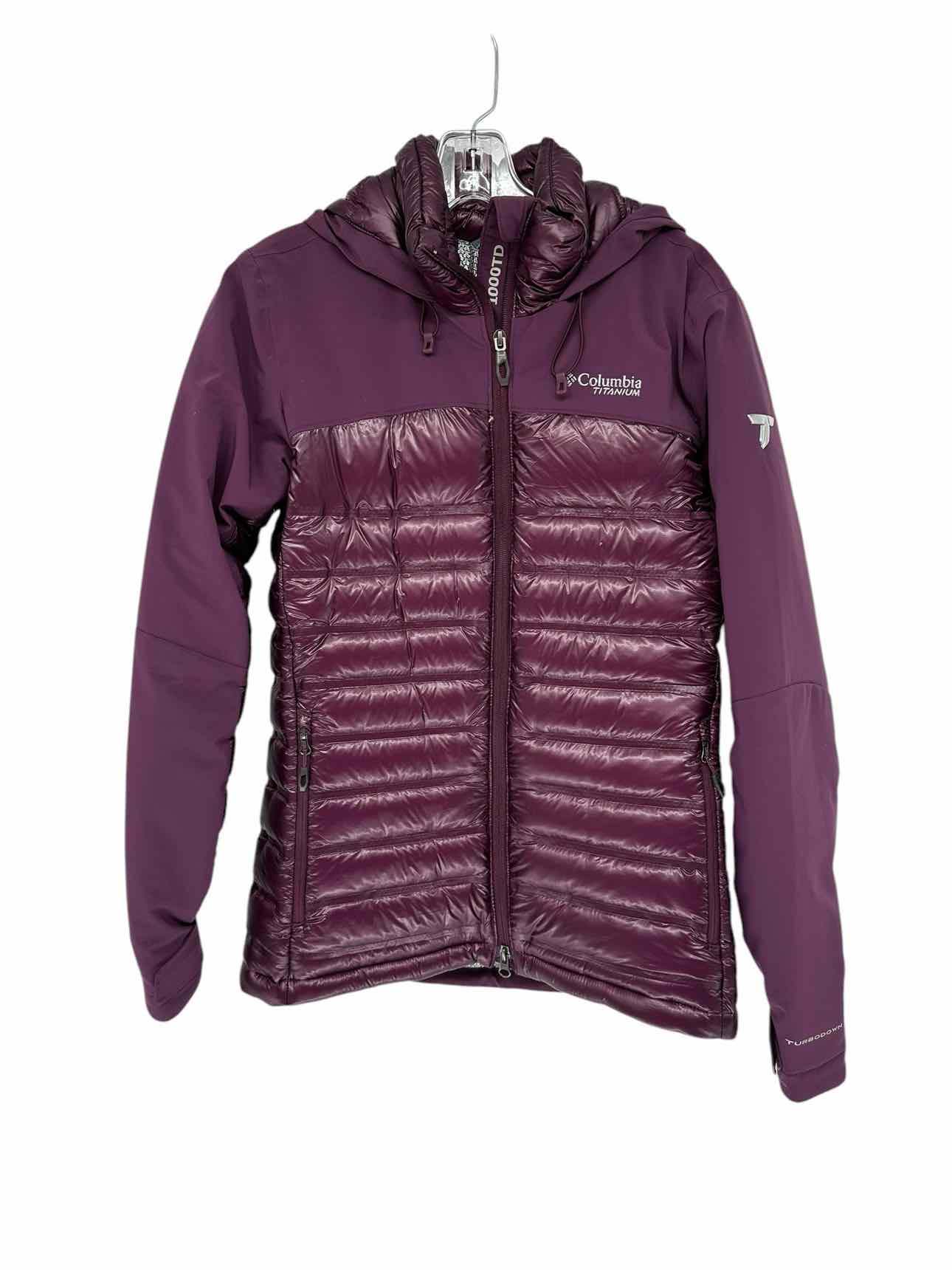 Columbia Plum Titanium Winter Jacket Size M