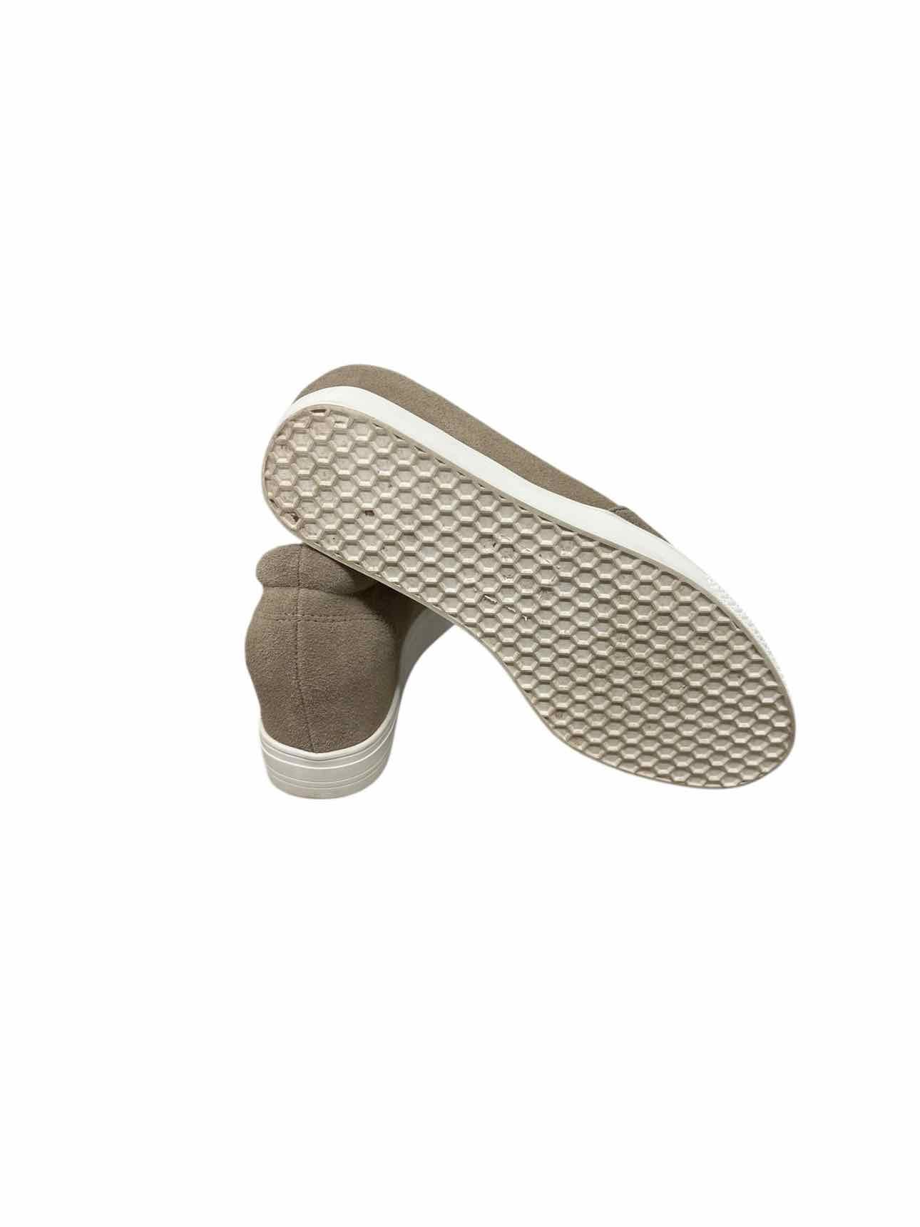 Caslon Allie Wedge Beige Slip Ons Shoe Size 6
