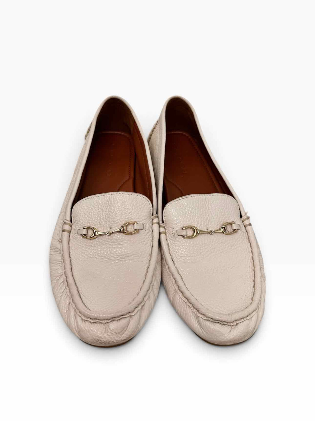Coach Off-White Loafers Shoe Size 10